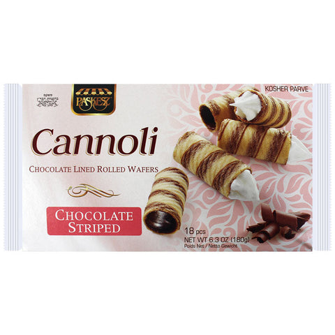 Cannoli Chocolate Striped 6.3oz