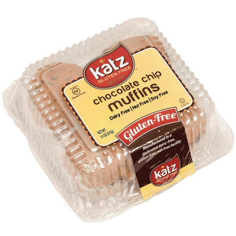 Muffins Chocoalte Chip Katz 9oz