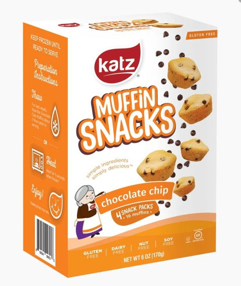 Muffin Snacks ChocChip Katz 6oz