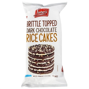 Rice Cakes Brittle Dark Choc